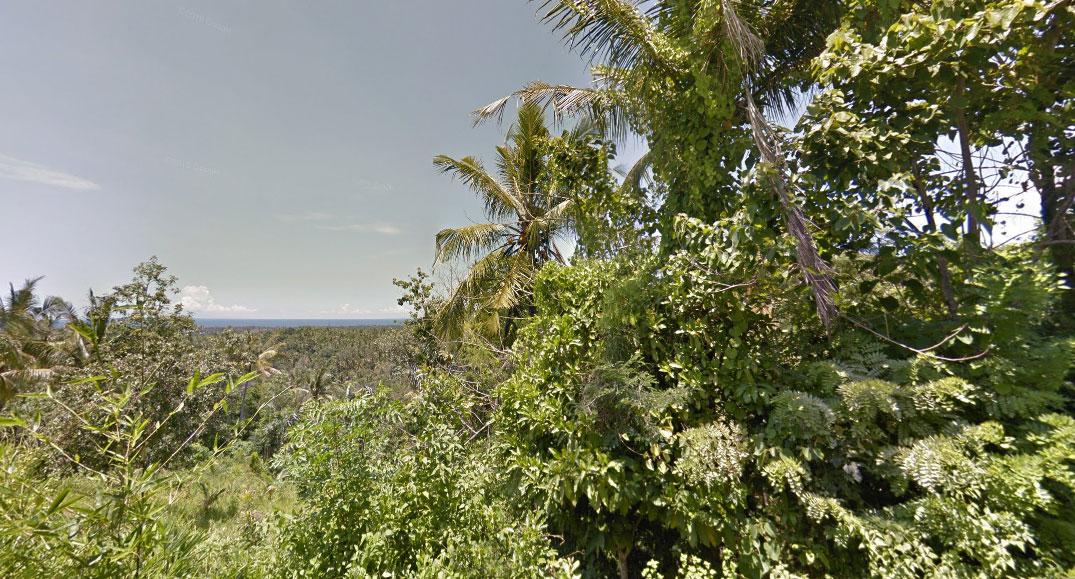 Lombok Real Estate - Hillside Seaview Plot for sale by Owner